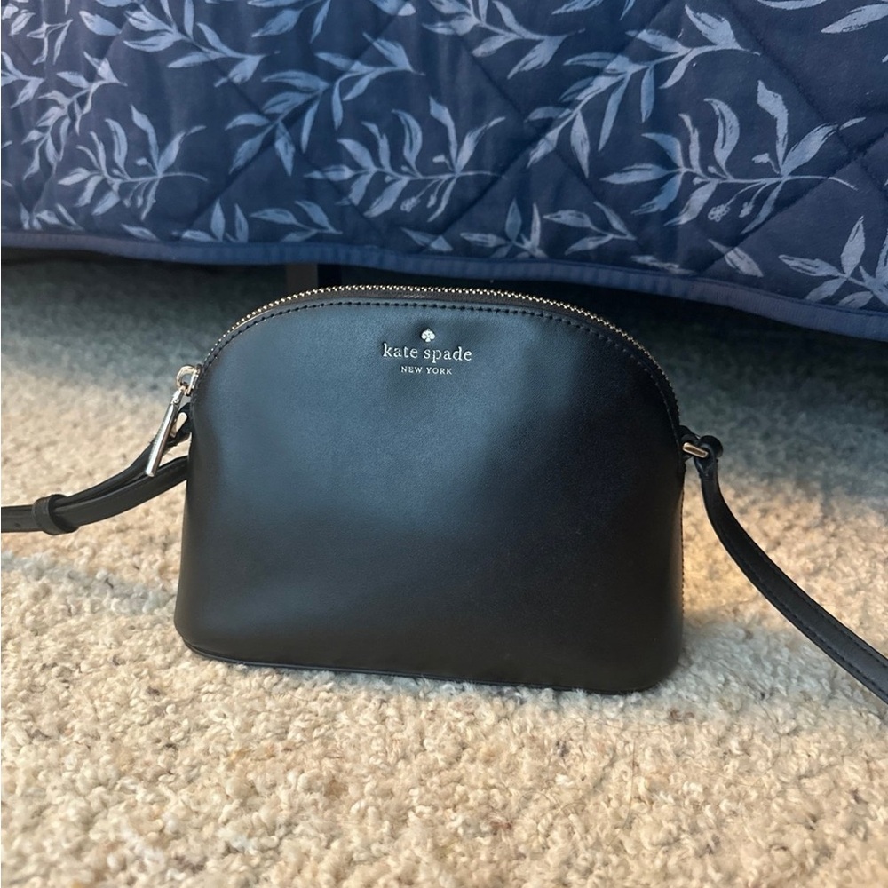 Kate Spade Crossbody Bag (Black) Small Dome Kali